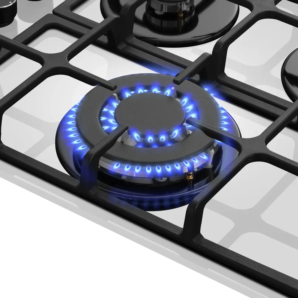 Детальное фото товара: MEFERI MGH604WH GLASS ULTRA газовая поверхность