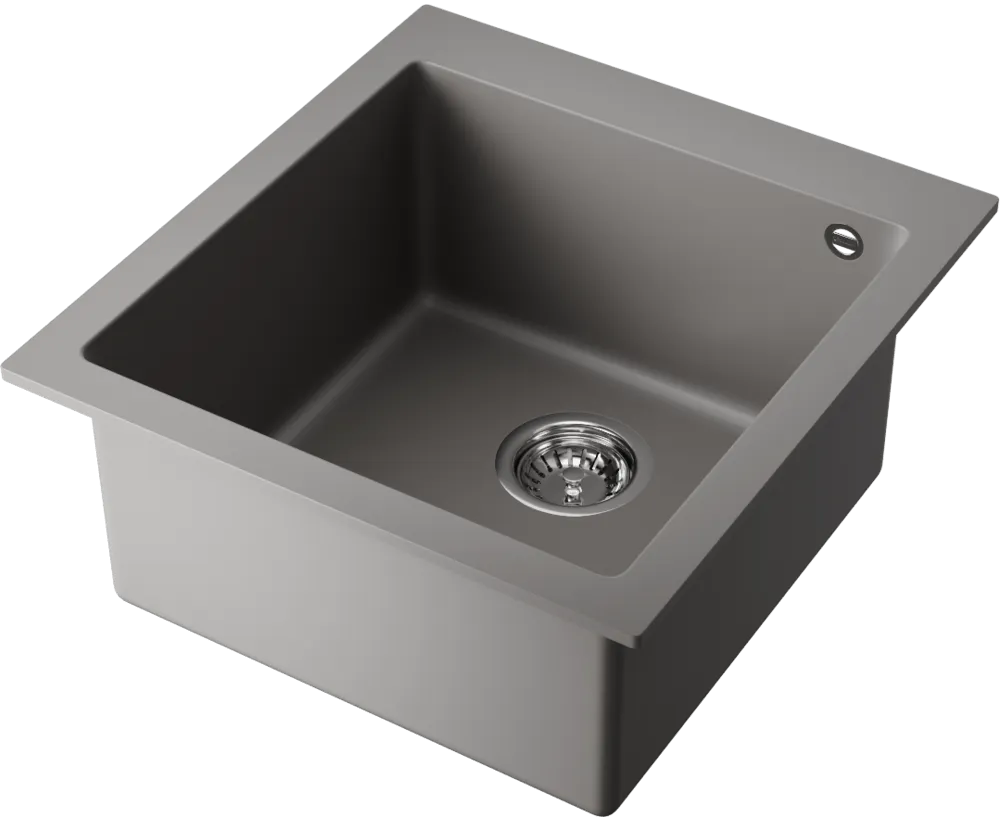 Детальное фото товара: Omoikiri Bosen 47A-GR, мойка, керамика, leningrad grey