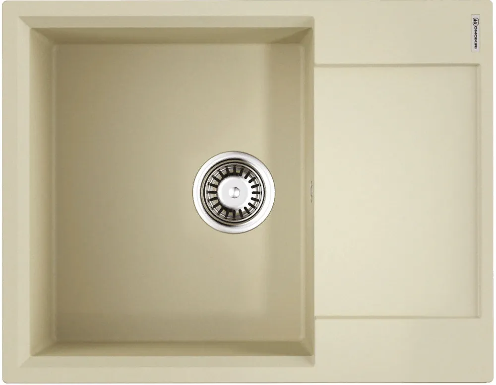 Фото товара: Omoikiri Daisen 65T-BE, мойка, гранит, ваниль