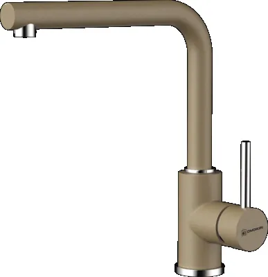 Фото товара: Omoikiri Nakagawa-CA, смеситель, гранит, карамель