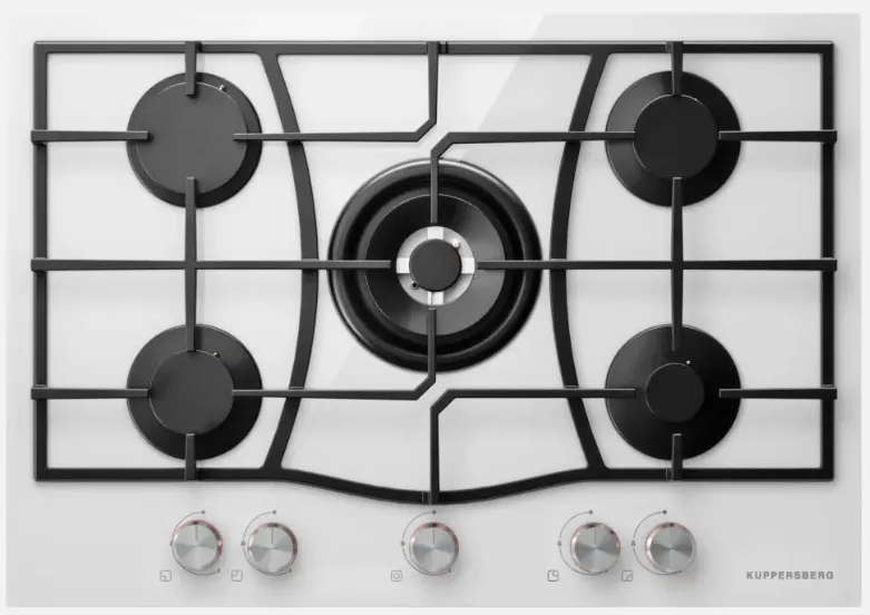 Фото товара: Kuppersberg FG 77 W газовая поверхность