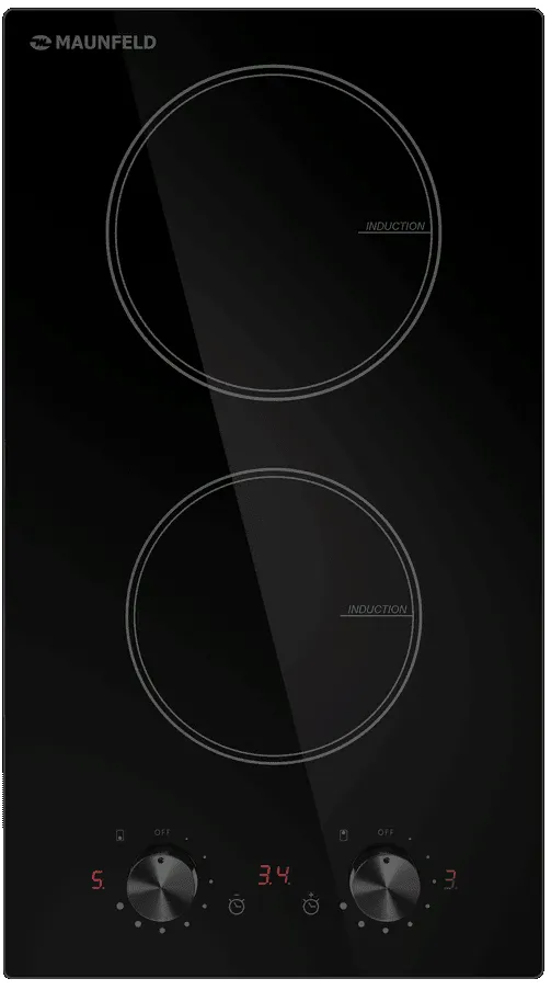 Фото товара: Maunfeld CVI292MBK2 индукционная поверхность