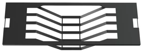 Детальное фото товара: Omoikiri FG-01 PRO-BL Matt, подставка-сушка под тарелки, черный матовый