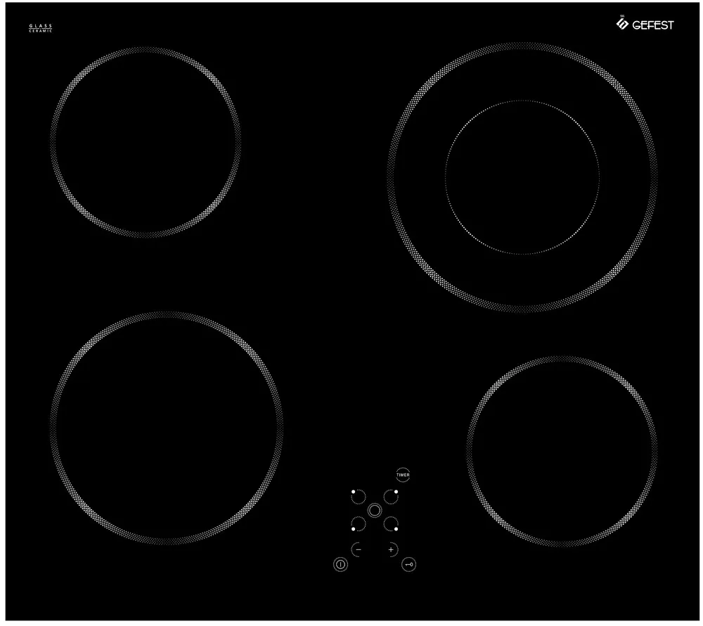 Фото товара: GEFEST ПВЭ 4233 электрическая поверхность