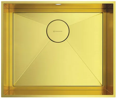 Детальное фото товара: Omoikiri Kasen 53-INT LG, мойка, нержавеющая сталь/светлое золото