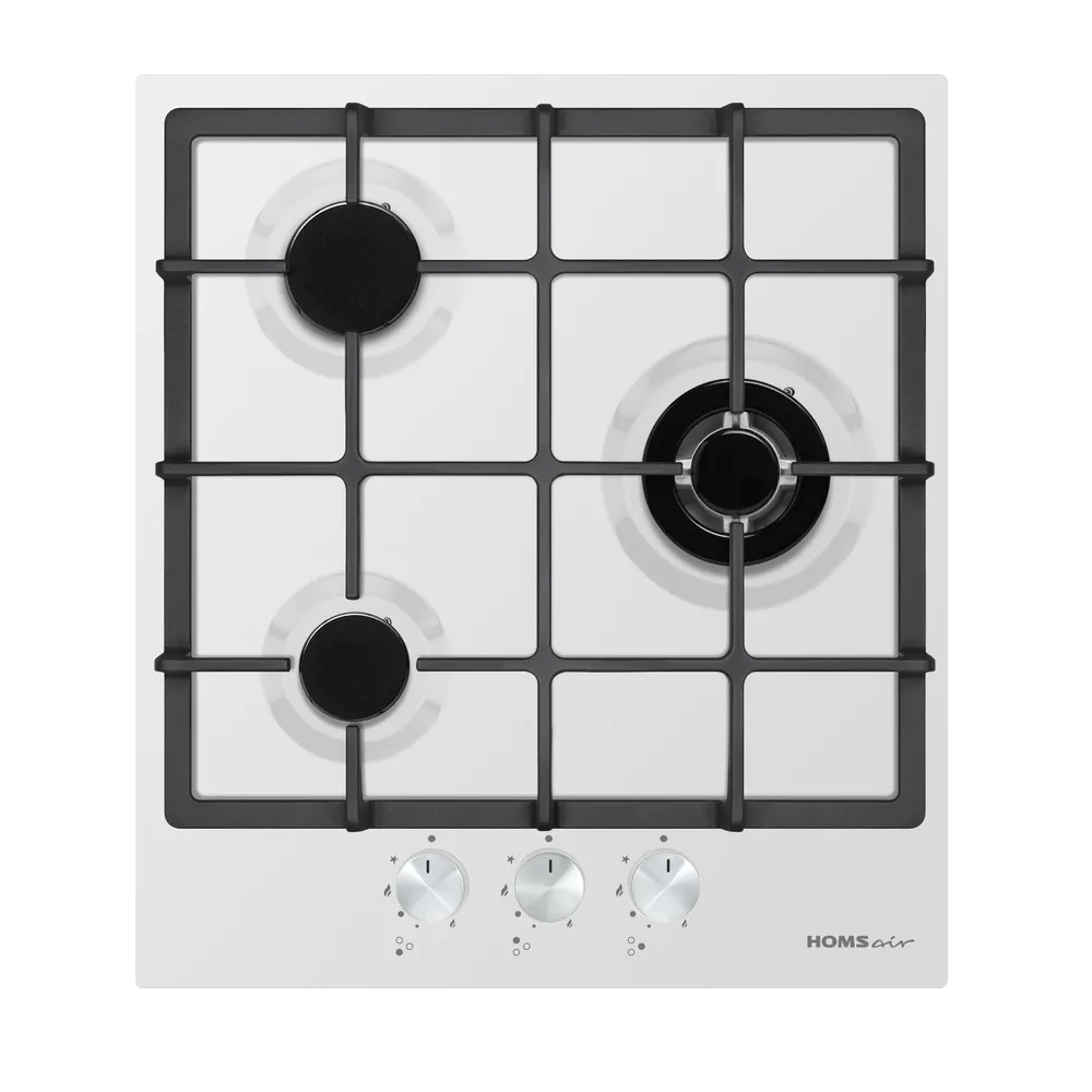 Фото товара: HOMSair HGE433TGCWH газовая поверхность