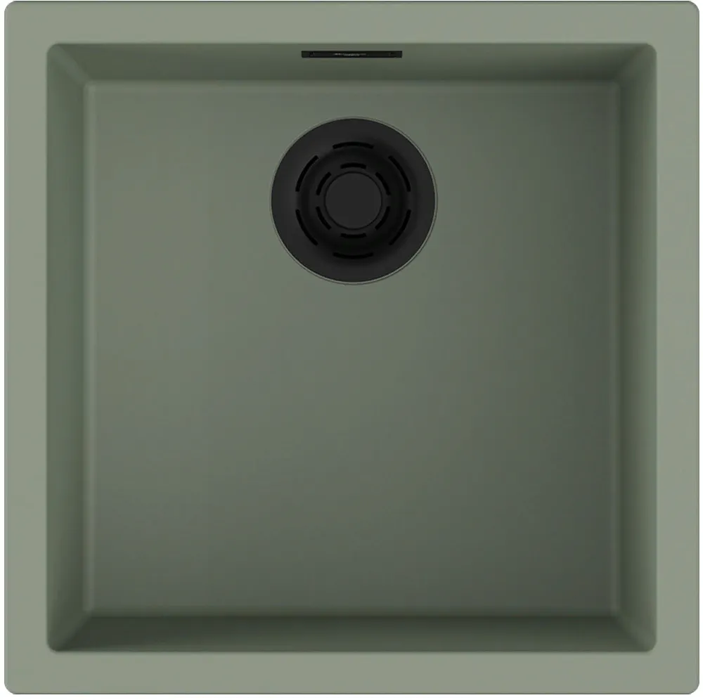 Детальное фото товара: Omoikiri Yamakawa 45-U/I-WG, мойка, керамика, wind green