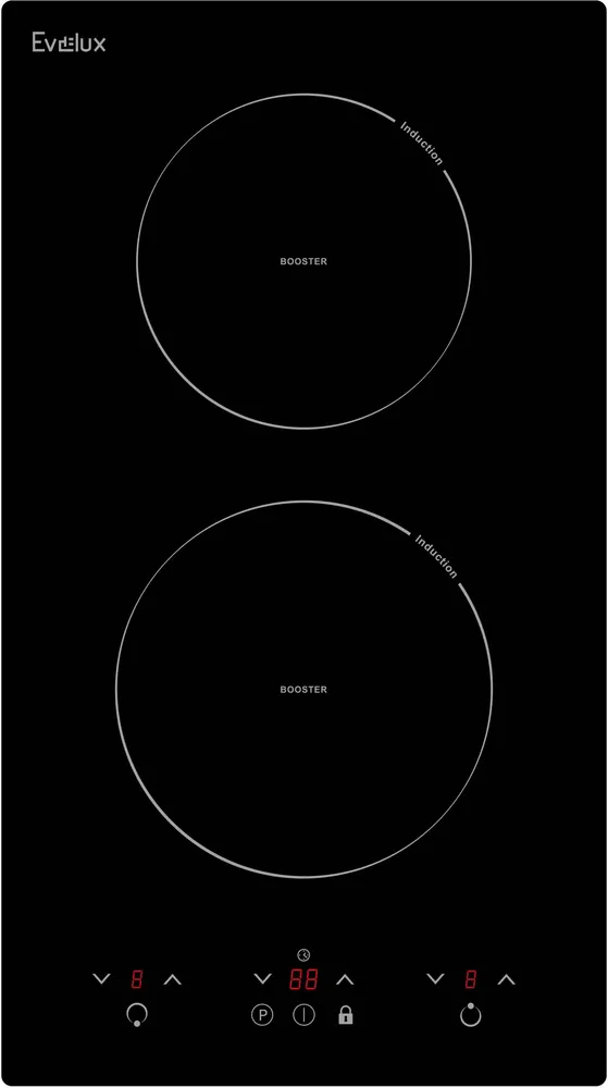 Фото товара: Evelux HEI 320 B индукционная поверхность