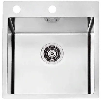 Фото товара: ALVEUS PURE 30 KMB-90, мойка, нержавеющая сталь (в комплекте с сифоном 1127252)