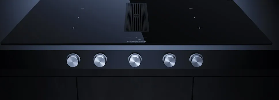 Детальное фото товара: Kuppersbusch KMI 9850.1 SR-S Black Velvet индукционная поверхность