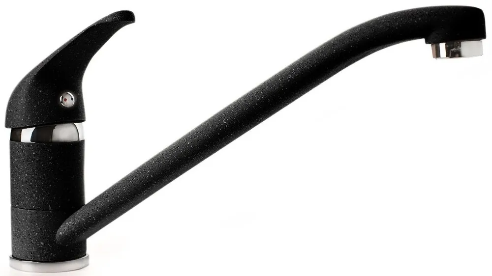 Фото товара: GranFest 1023, смеситель, мрамор, черный