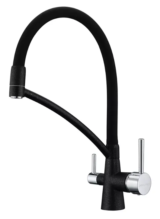 Фото товара: Paulmark SIEGEN, смеситель, гранит, черный