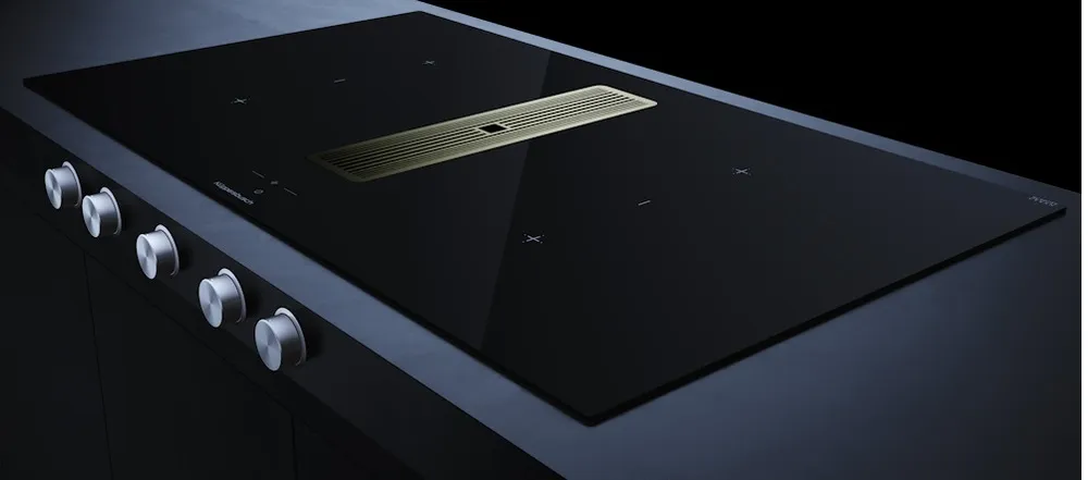 Детальное фото товара: Kuppersbusch KMI 9850.1 SR-E Gold индукционная поверхность