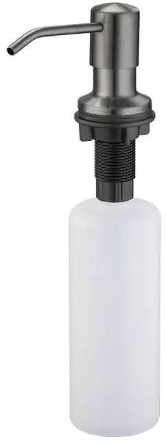 Детальное фото товара: Emar ЕД-401D.PVD Dark, дозатор для моющего средства, вороненая сталь