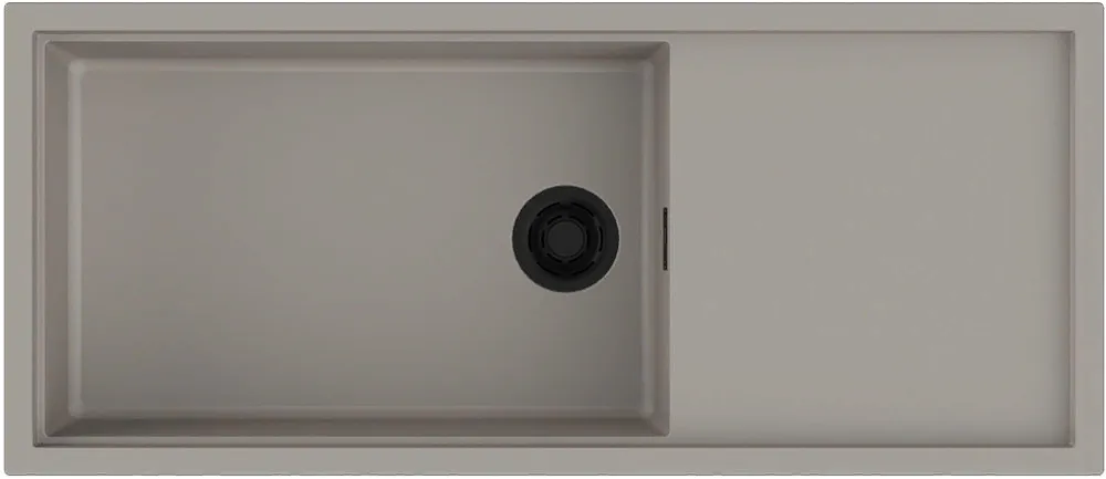 Фото товара: Omoikiri Sintesi 116-GR, мойка, керамика, leningrad grey
