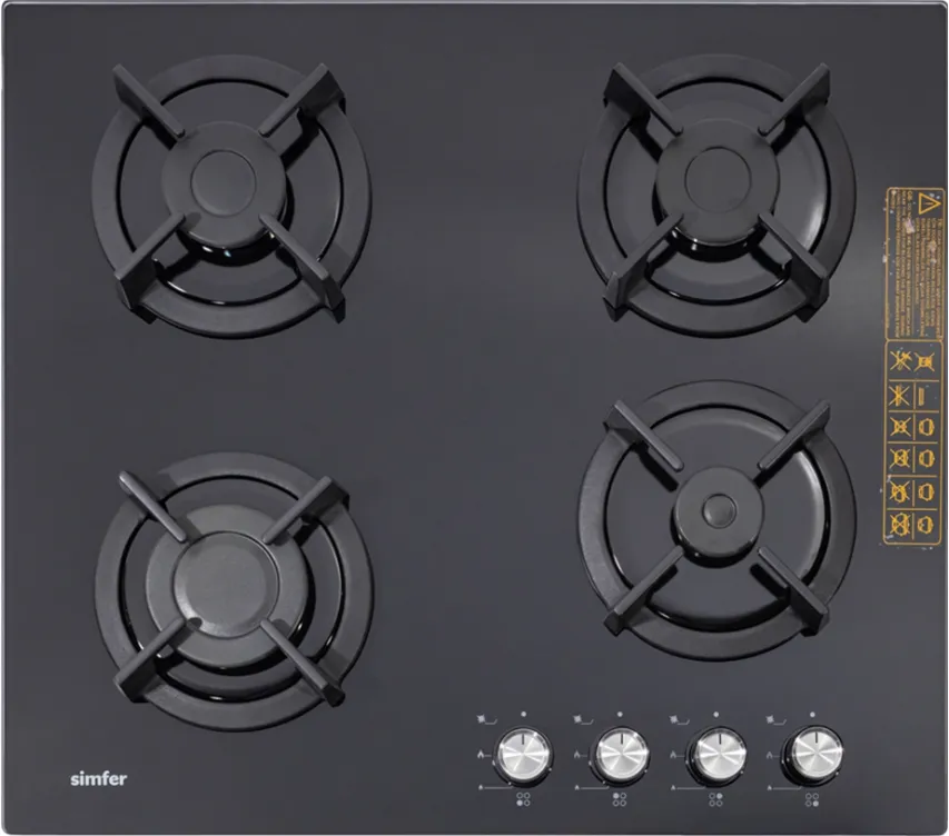Фото товара: SIMFER H60N40B416 газовая поверхность