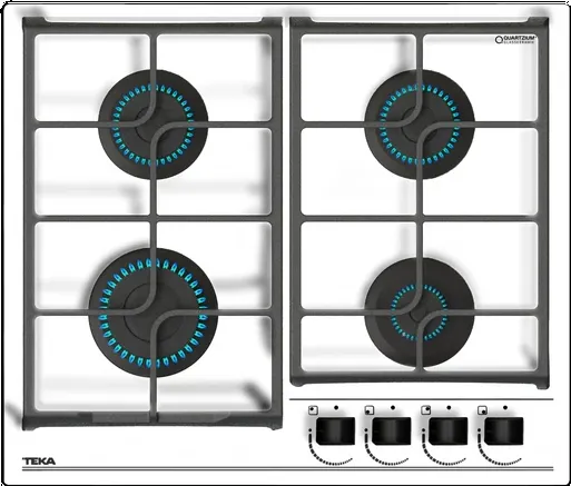 Детальное фото товара: Teka GBC 64100 KBN WHITE MARBLE газовая поверхность