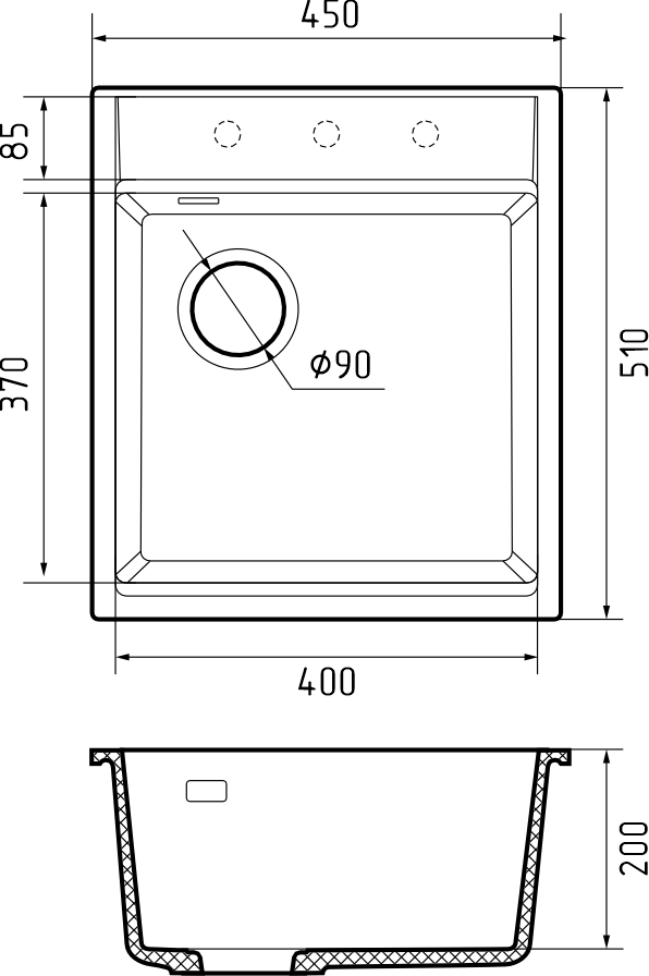 Схема встраивания