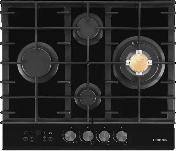 Детальное фото товара: HIBERG VM 6145 B газовая поверхность