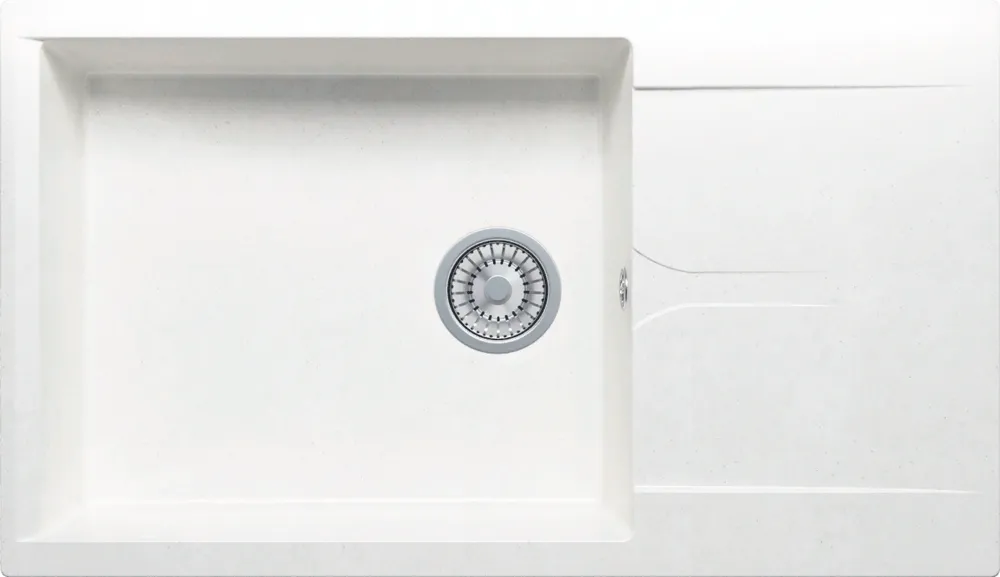 Фото товара: Polygran GALS-862, мойка, мрамор, белый хлопок 36