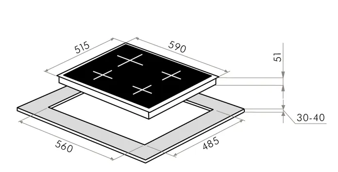 Схема встраивания