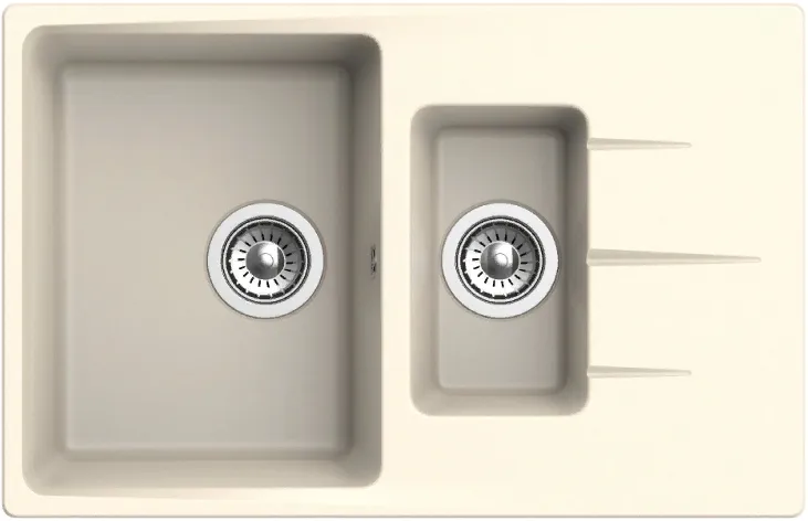Фото товара: Ewigstein Gerd G- 60KF, мойка, гранит, крем