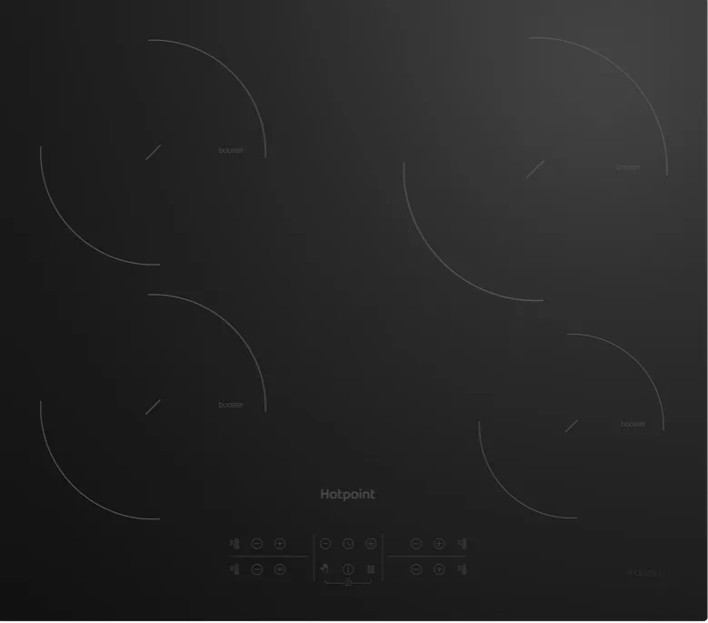 Фото товара: Hotpoint HB 1560S NE индукционная поверхность