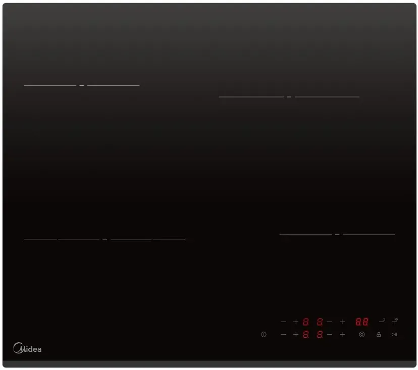 Фото товара: Midea MCH64303F стеклокерамическая поверхность