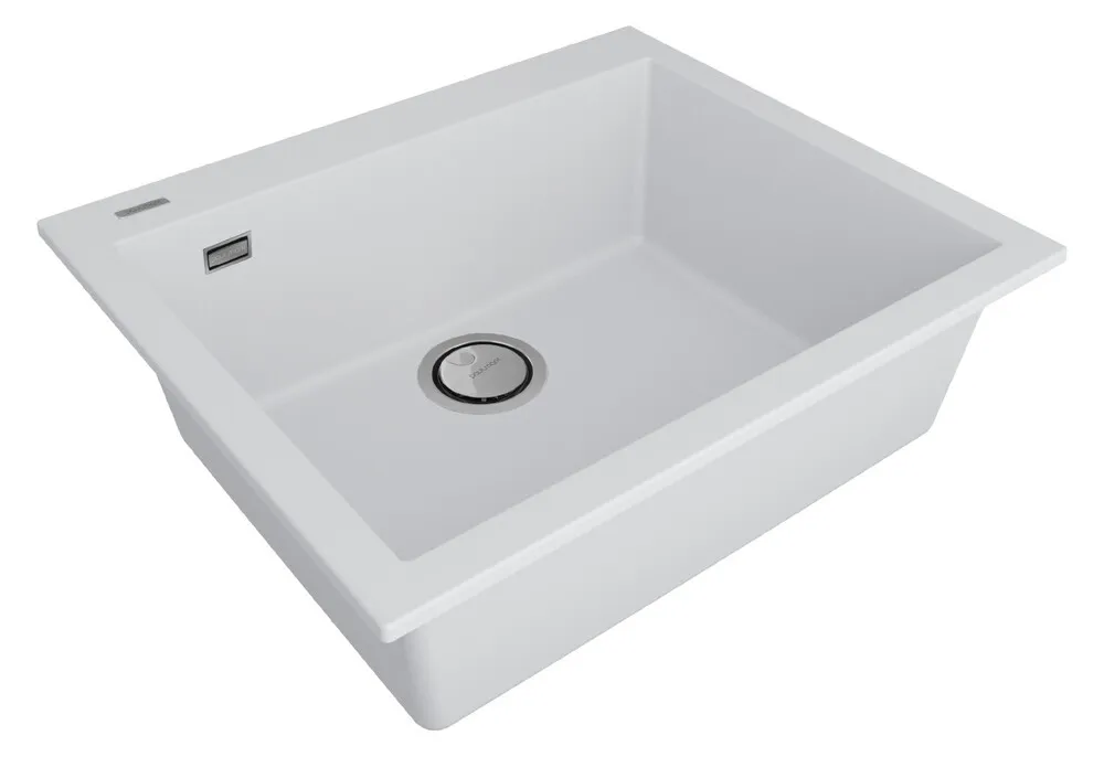 Детальное фото товара: Paulmark DECORATION 60, мойка, гранит, белый