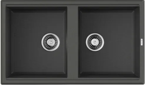 Детальное фото товара: Omoikiri Tedori 86-2-PL, мойка, гранит, платина