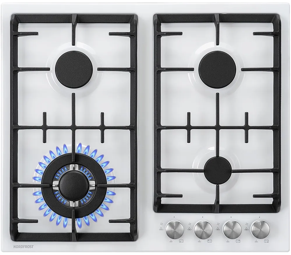 Фото товара: Nordfrost HS 6042 W газовая поверхность