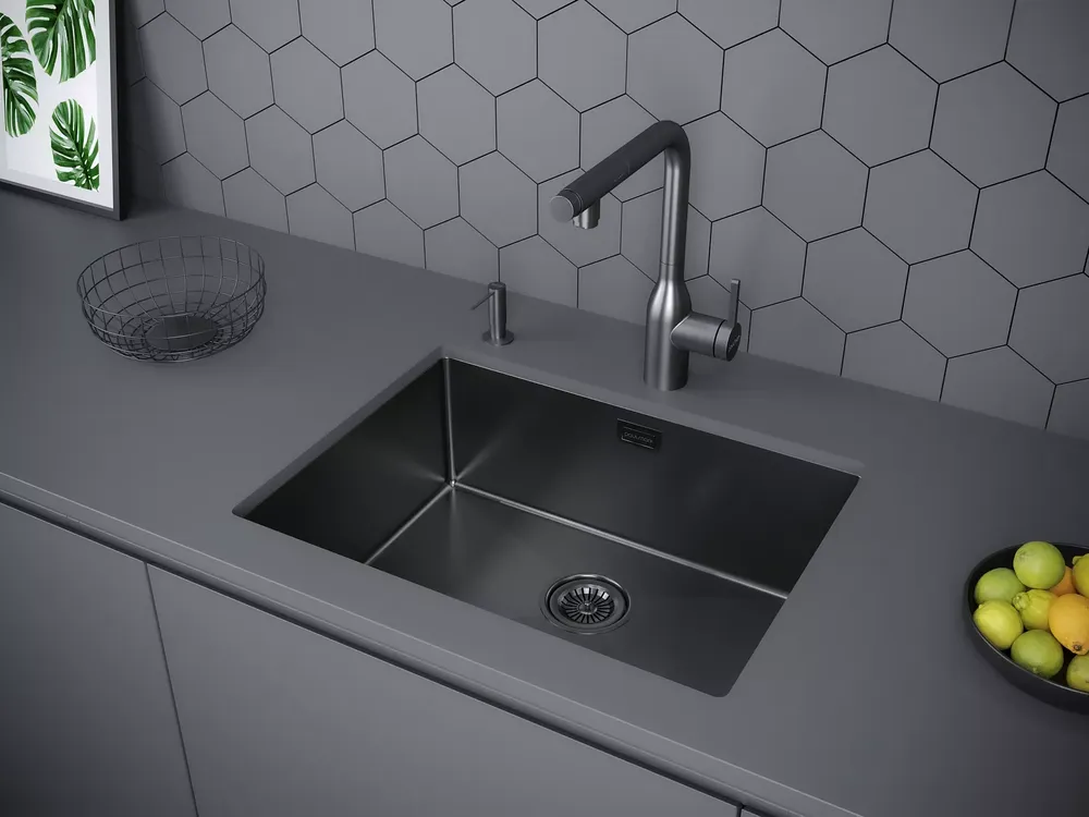 Детальное фото товара: Paulmark NEXT 58 UNI, мойка, вороненная сталь