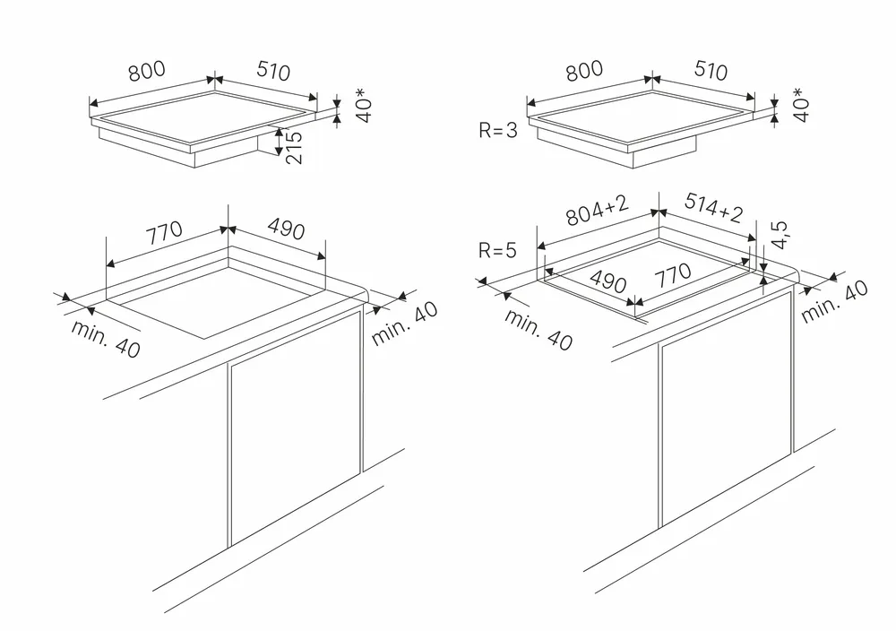 Детальное фото товара: Kuppersbusch KMI 8590.0 SR Black Chrome индукционная поверхность