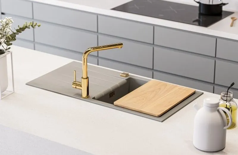 Детальное фото товара: ALVEUS доска разделочная 440х250 дерево/орех CADIT