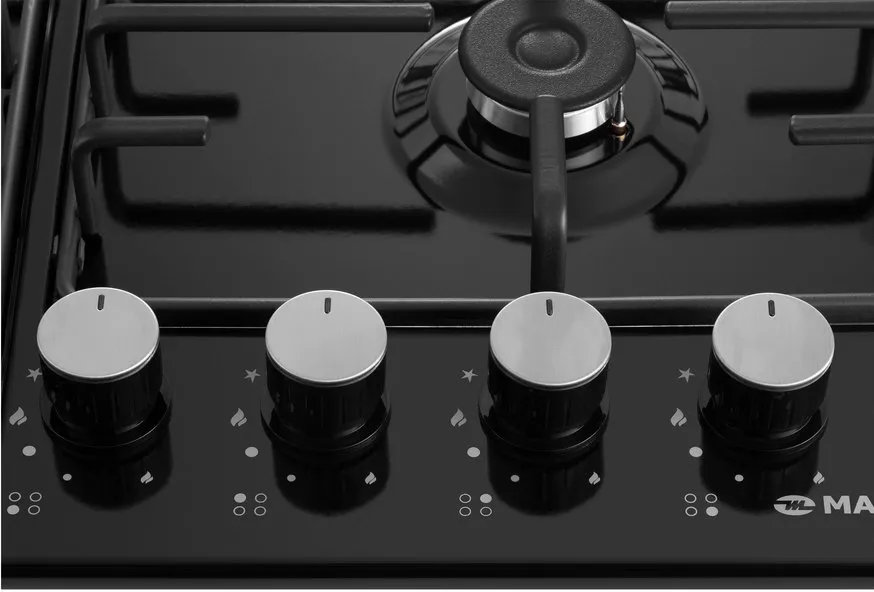 Детальное фото товара: Maunfeld EGHE.64.3STS-EB/G газовая поверхность