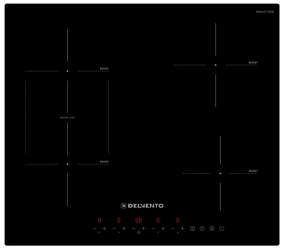 Фото товара: Delvento V60I74S200 индукционная поверхность