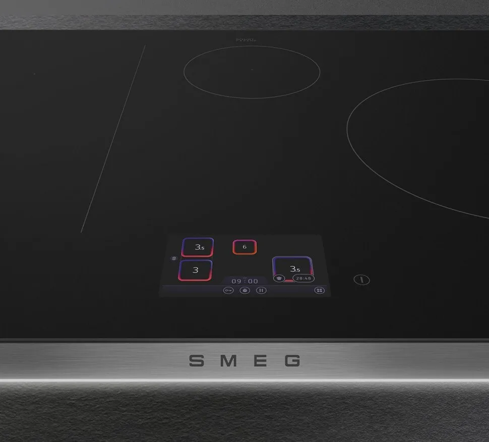 Детальное фото товара: Smeg SISL7845X индукционная поверхность