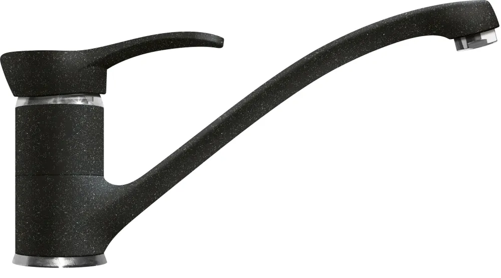 Фото товара: LAVA SG04 BASALT, смеситель, гранит, черный