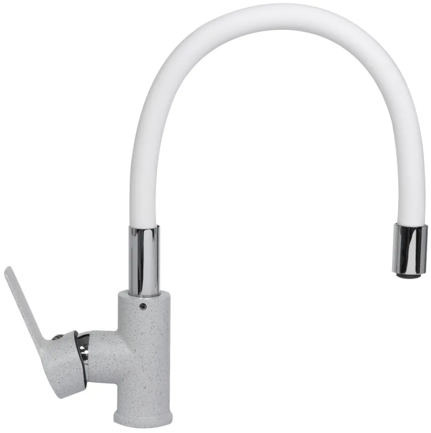 Фото товара: Zigmund & Shtain ZS 2400W, смеситель, млечный путь