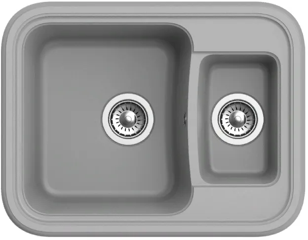 Фото товара: Ewigstein Antik A- 60К, мойка, гранит, серый металлик