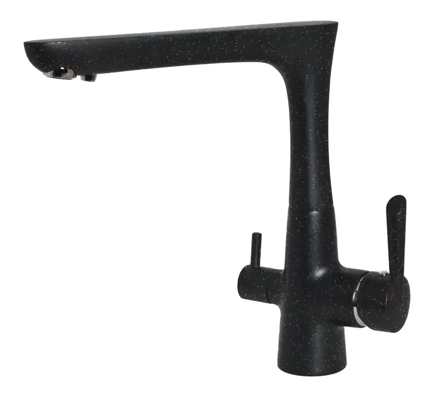 Фото товара: GranFest 3223, смеситель, мрамор, черный