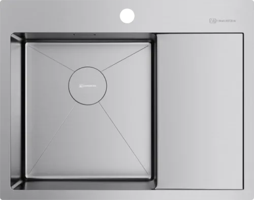 Фото товара: Omoikiri Akisame 65-IN-L, мойка, нержавеющая сталь, чаша слева