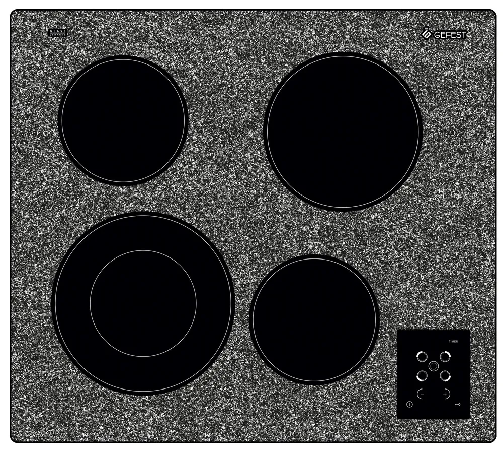 Фото товара: GEFEST СН 4231 K42 электрическая поверхность