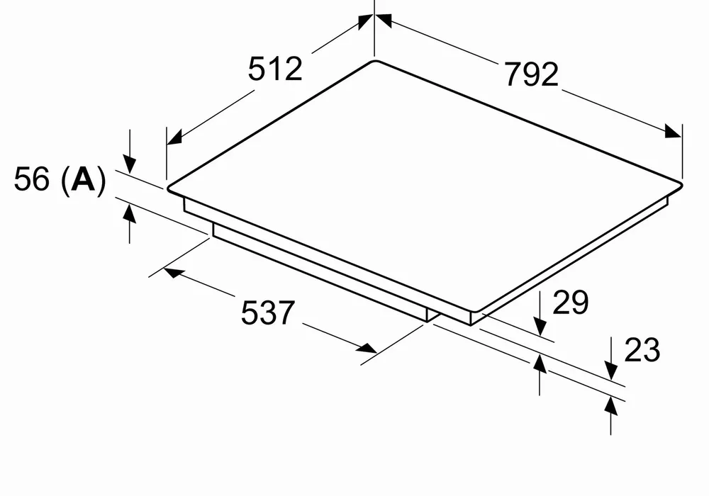 Детальное фото товара: NEFF T68PYY4C0 индукционная поверхность