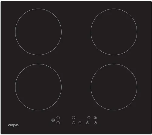 Фото товара: AKPO PIA 6094014СС BL индукционная поверхность