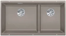 Детальное фото товара: Blanco Subline 480/320-U, мойка, гранит, серый беж