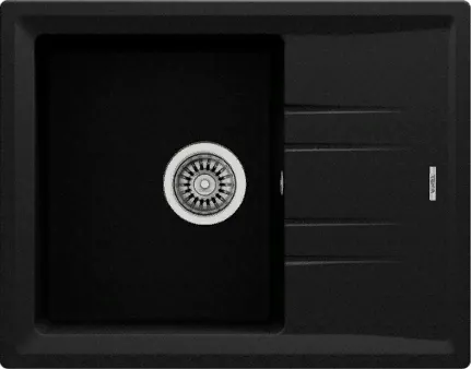 Фото товара: Teka STONE 45 S-TG 1B 1D, мойка, гранит, черный металлик