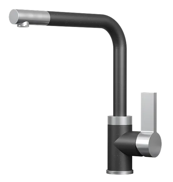 Фото товара: GRANULA 5504 смеситель, гранит, шварц