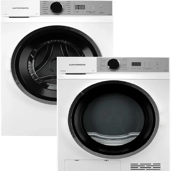 Фото товара: Kuppersberg стирка WM 480 W + сушка DM 611 W