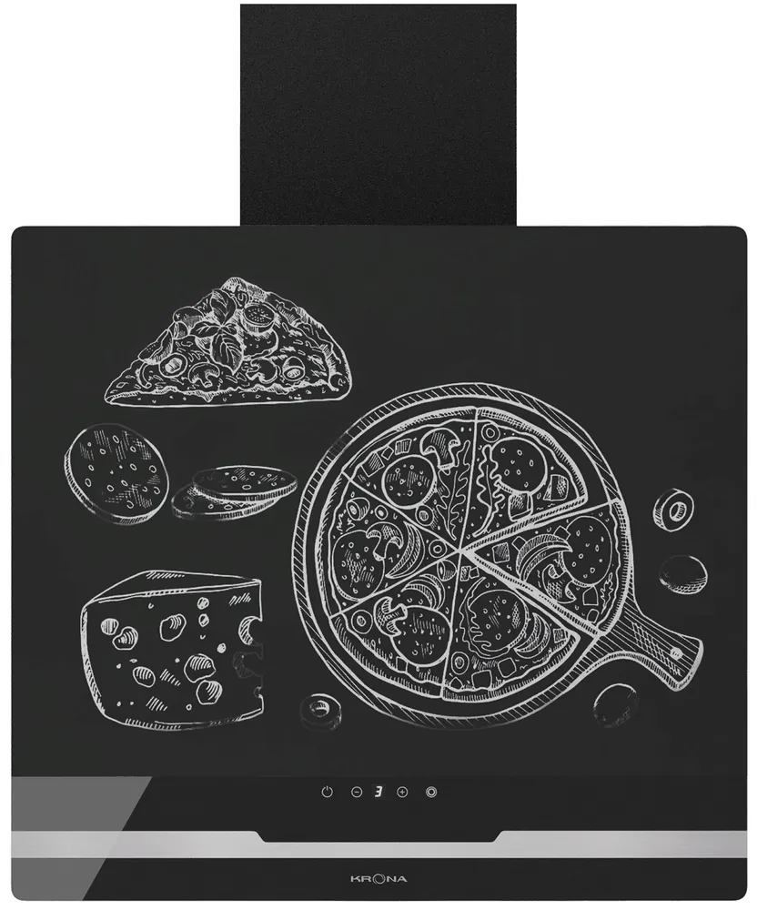 Фото товара: Krona DOMENIKA 600 BLACK/INOX S